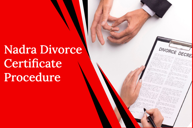 nadra divorce certificate